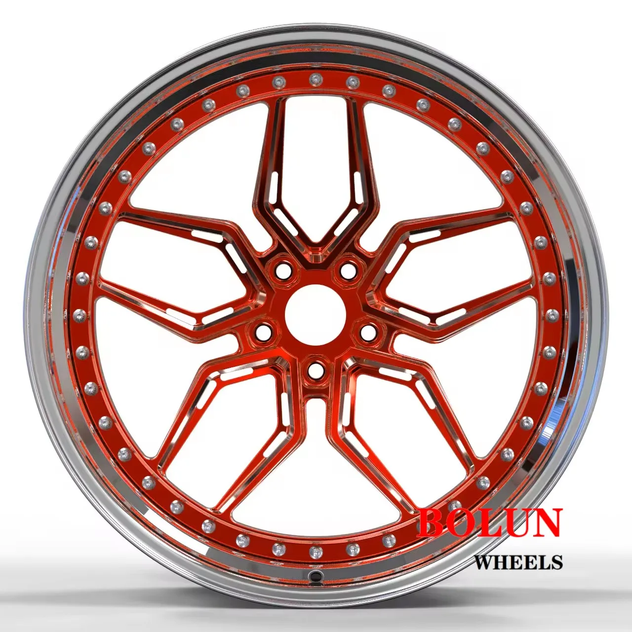 

2 Piece Wheels 5X114.3 5x130 5x112 Wheels 18-24 Inch Forged Alloy Wheel Rims Jantes For Mercedes Land Rover Lamborghini