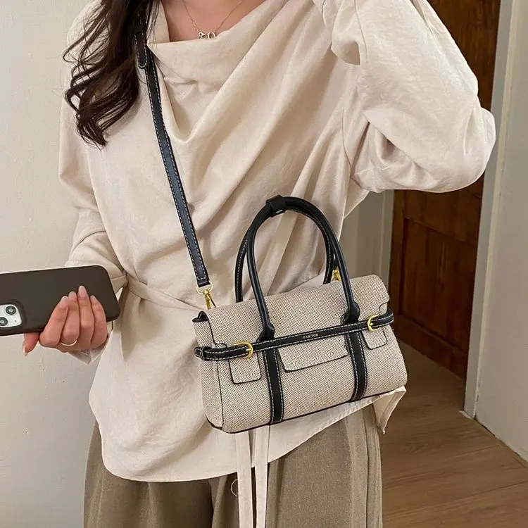 

Элитная кожаная женская сумка через плечо, классическая дизайнерская сумка-тоут в парижском стиле, популярная, элегантная, модная, дизайнерская сумка для подгузников