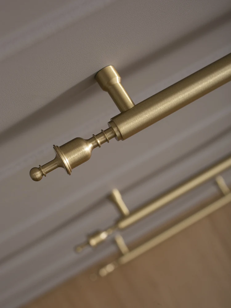 

Solid Brass Cabinet Handles & Knobs Retro Metal Drawer Pulls for Kitchen Wardrobe Furniture Hardware (Antique Gold Finish)