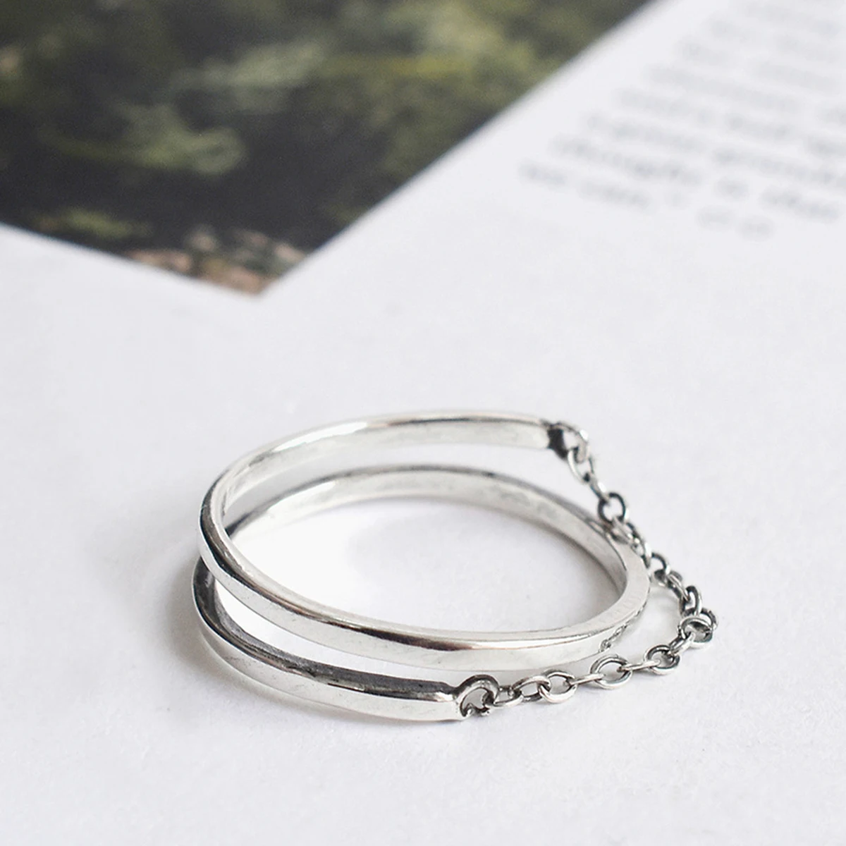

The Retro Chain for Men Women Vintage Silver Finger Man