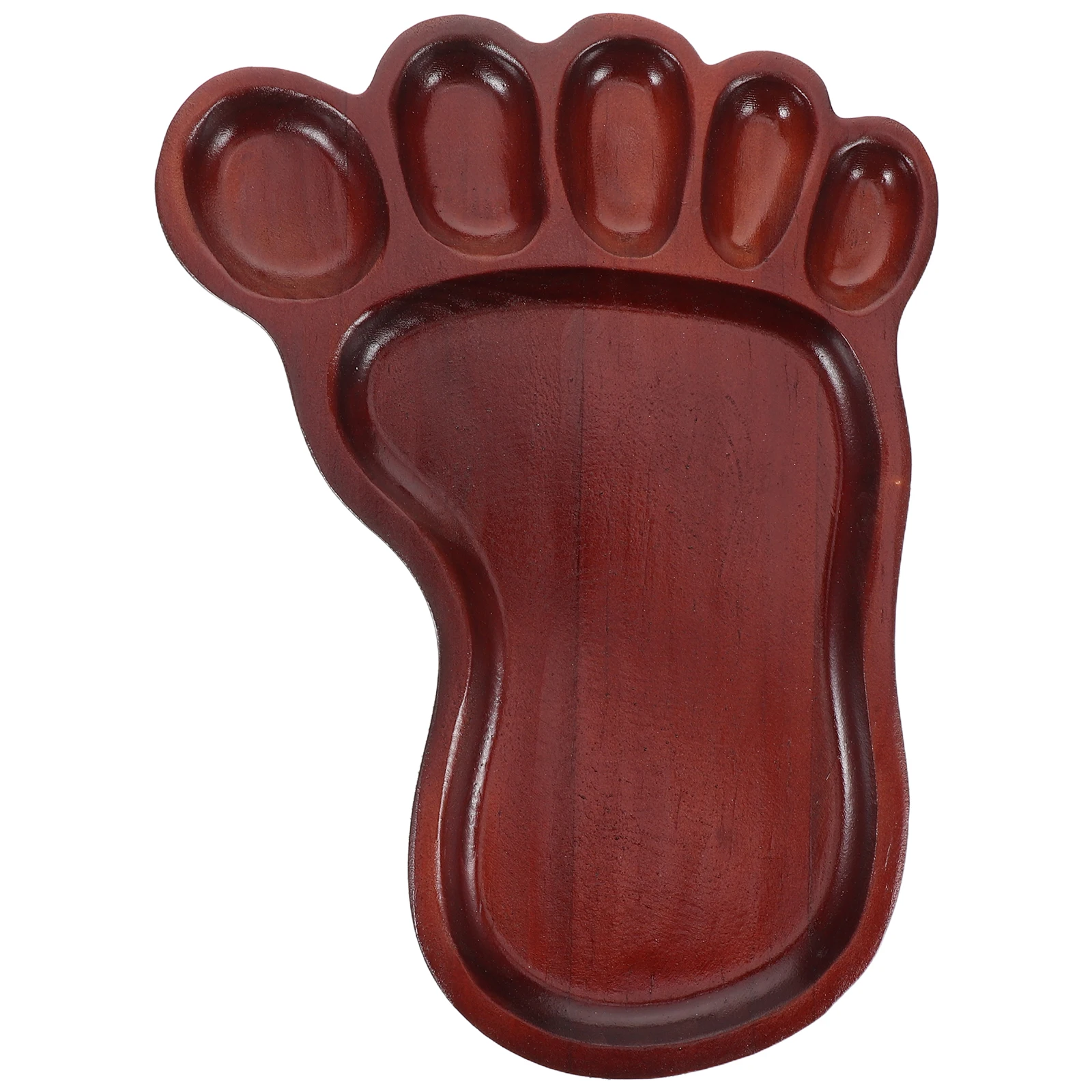 

Wood Tray Walnut Natural Grain Multi-Compartment Snack Serving Platter for Parties Dinners Cheese Fruit Appetizers Charcuterie