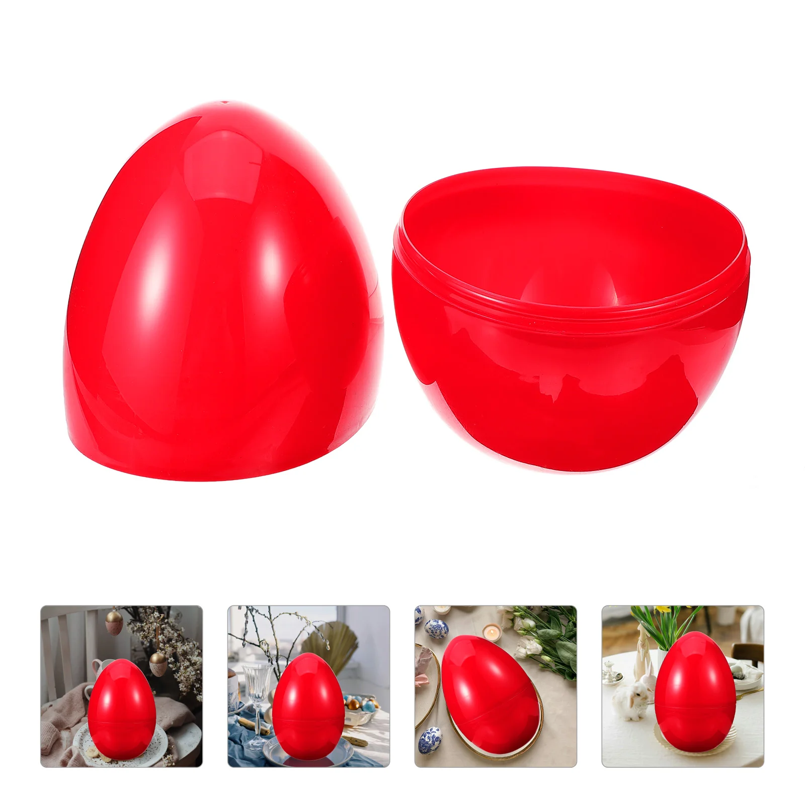 

Simulated Egg Decoration Little Red Riding Hood Basket DIY Wicker Fruit Eggs Easter Ornament Ball Party Biscuit