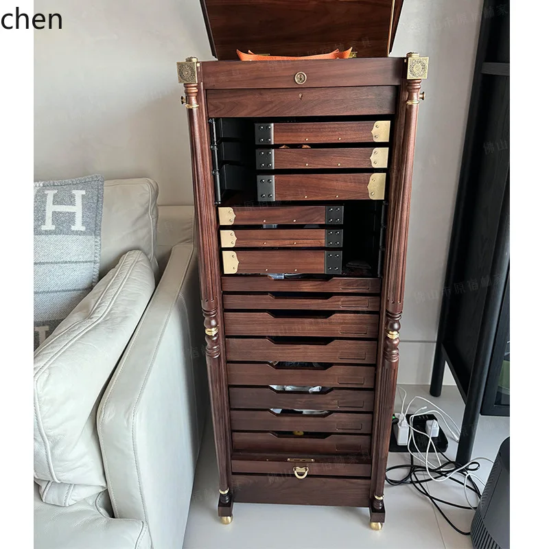 HT1008 Toothpick Cabinet Night Watchman, Infinite Imagination Home, Inspiration Display Rattan Storage Cabinet