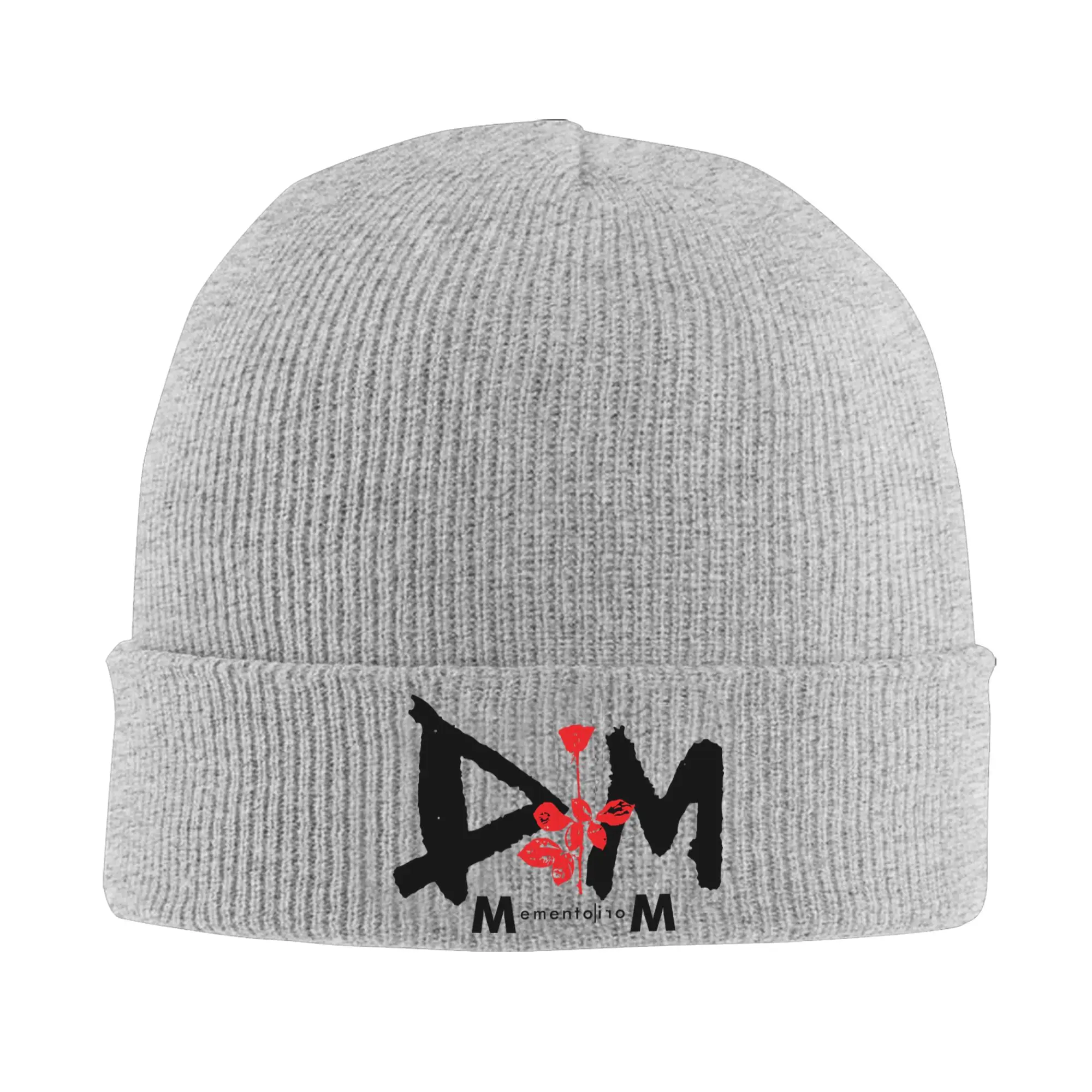 Custom Depeche Cool Mode Electronic Rock Skullies Beanies Caps Men Women Unisex Trend Winter Warm Knitted Hat Adult  Bonnet Hats