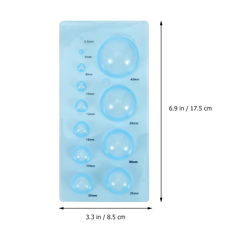 

4 pcs Ball Quilling Tools Set Durable Abs Half Sphere Mold For 3D Paper Craft Diy Skills Development Handicraft Supplies