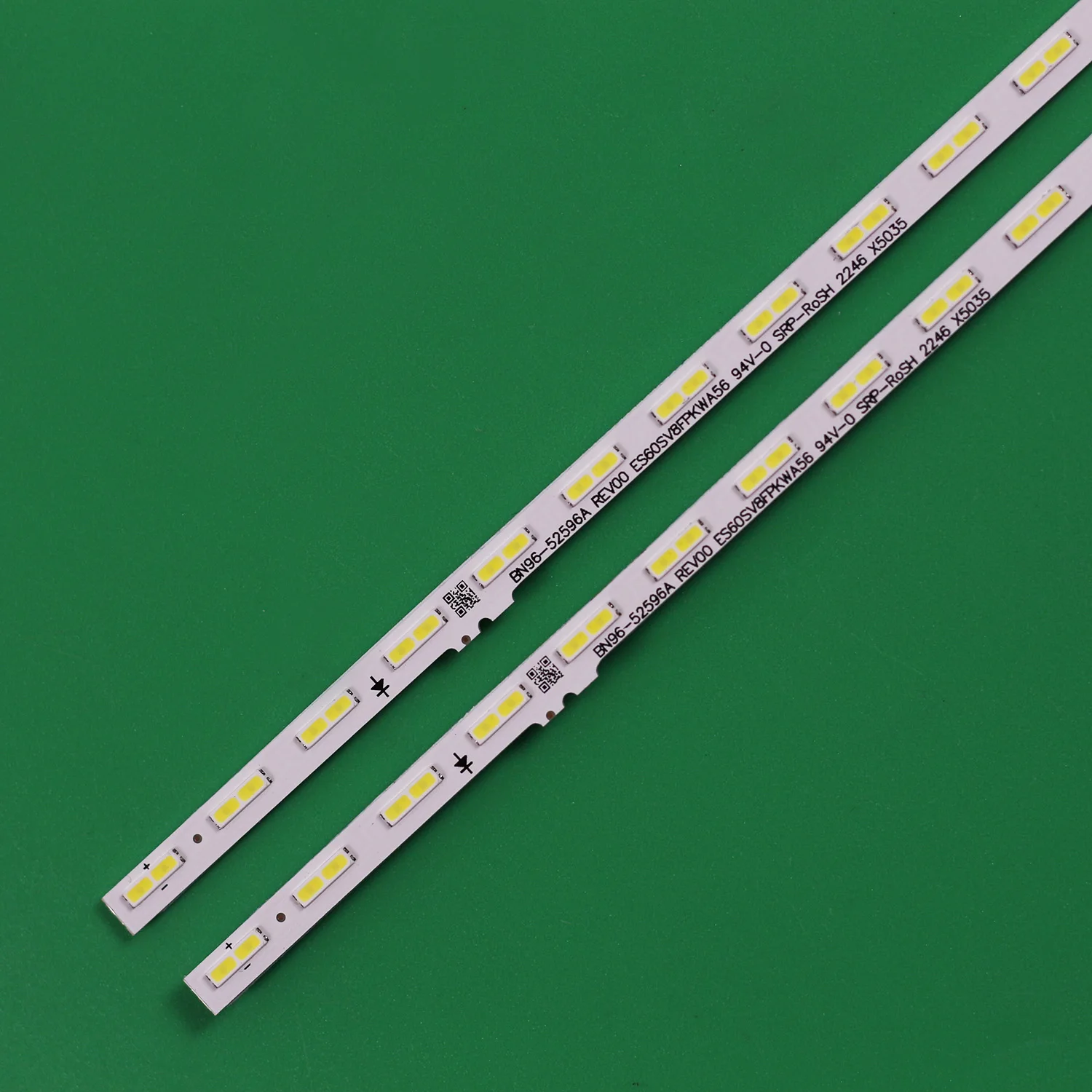 LED Backlight strip 56LED 662mm For 60AU8000 UA60AU8000 UN60AU8000 UE60U8000 60AUBK 60AU8K BN96-52596A ES60SV8FPKWA56
