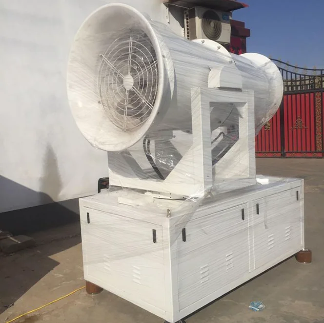 Industrial fully automatic explosion-proof fog cannon, dust removal vehicle-mounted fog cannon