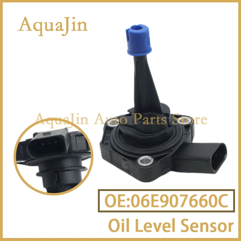 03F907660C Engine Oil Level Sensor For Volkswagen VW Arteon Beetle Golf Jetta Passat B8 Polo Scirocco Tiguan Touran T-ROC Sharan