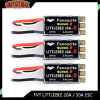 FVT Littlebee BLHeli-s SPRING 20A/30A Brushless ESC 2-6S - Supports DSHOT/Mulitshot/OneShot for Multicopter Drone