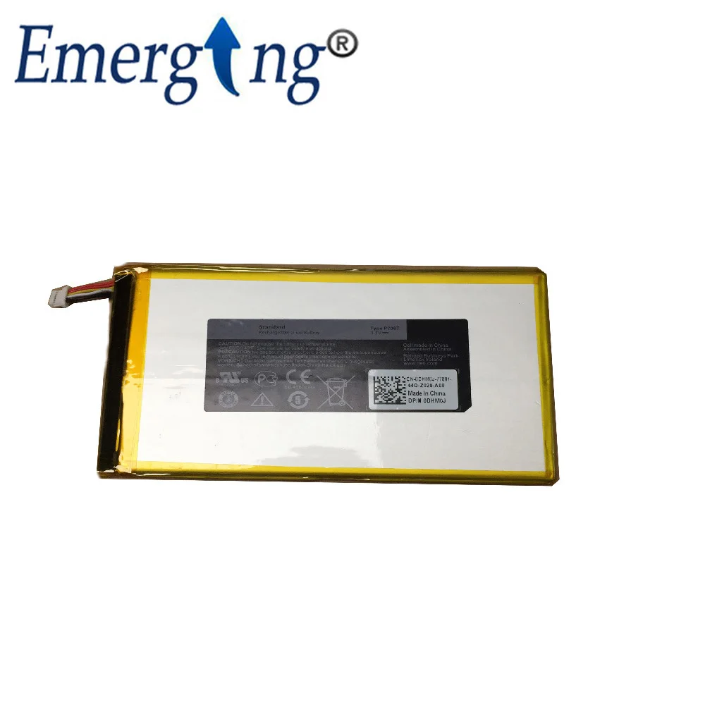 3.8V 17.29Wh New Tablet  Battery for Dell  Venue 7 8 3730 3830 0CJP38 P706T P708