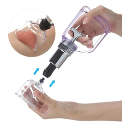 Fashion Star/Heart Shaped Vacuum Cupping Massage Jar Can Chinese Physiotherapy Therapy Anti-Cellulite Suction Cup Body Massager