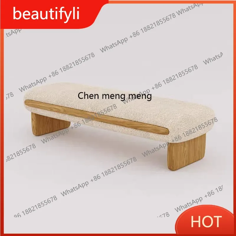 C456 Nordic living room bench art bedside stool creative home shoe changing stool designer