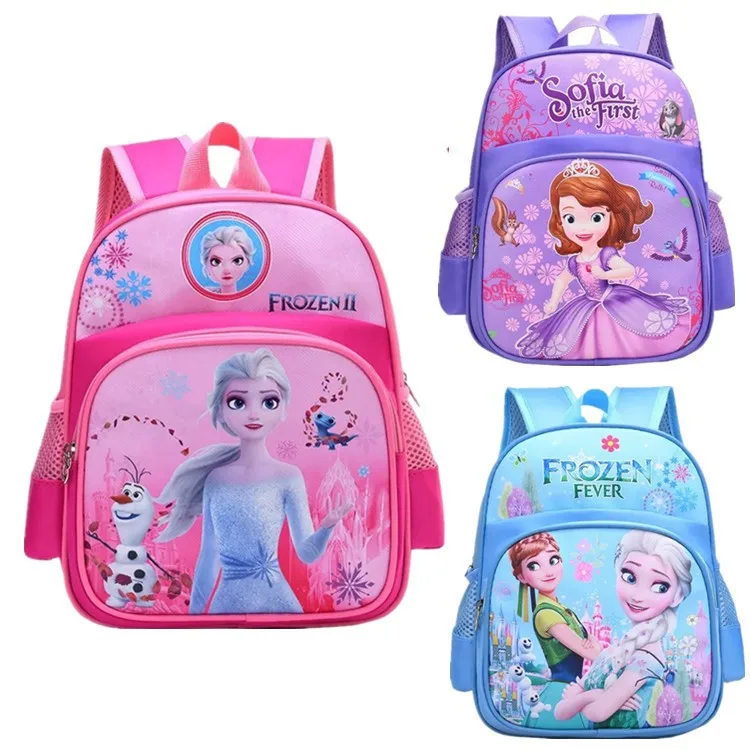 Cartoon Kindergarten Backpack, Kids School Bag for Boys Girls 3‑6 Years Old Middle Senior Class Student Double Shoulder Backpack