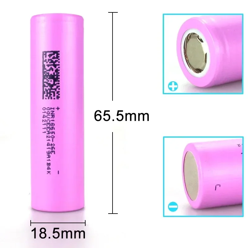 100% Brand New Original 18650 INR18650 26E 2600mAh Battery 3.7V 18650 Li-ion Rechargeable Battery