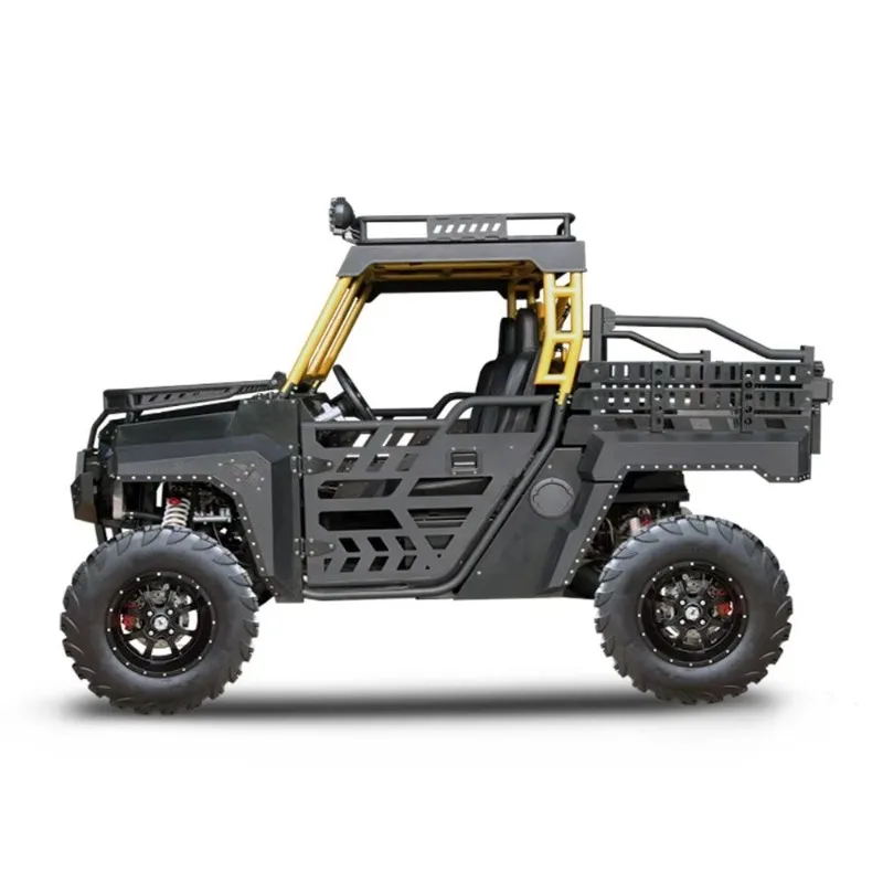 Custom Made Petrol Commercial UTV 4x4 Off Road Side By Side Vehicle For Industrial Facility Security Fleet Services