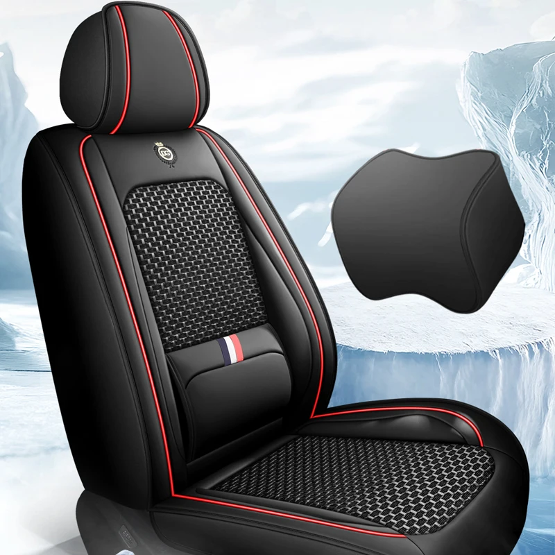 Set of Five universal Car Seat Covers, Suitable for Most Cars, and Do Not Interfere with Airbag Operation