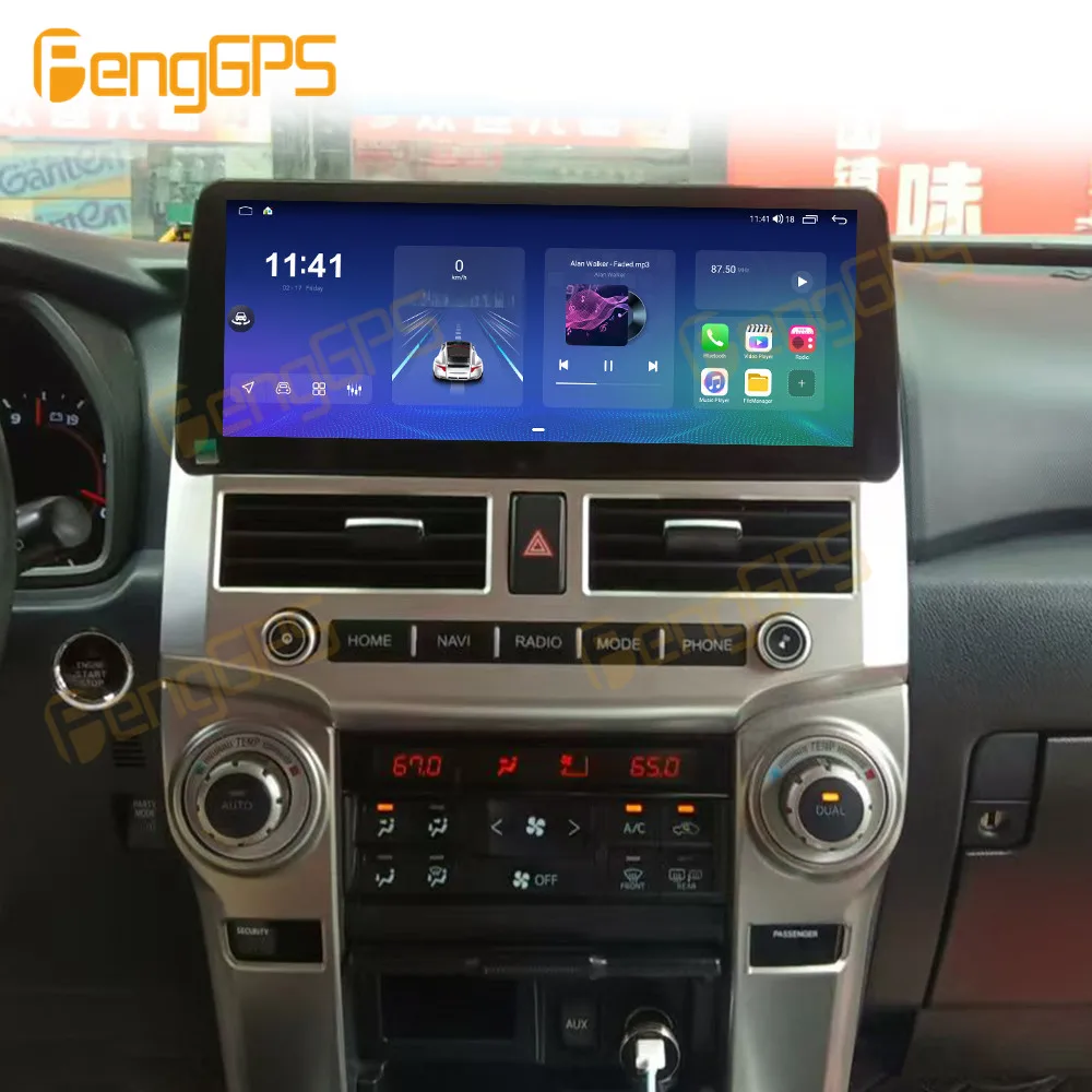 

New style Car Radio For Toyota 4 runner 2007 2008-2023 Android 13 Stereo Receiver Autoradio Multimedia Player GPS Navigation