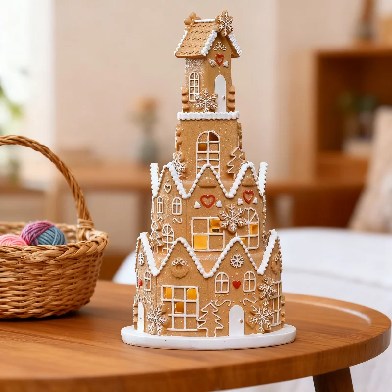 

Miniature Decorative Gingerbread House