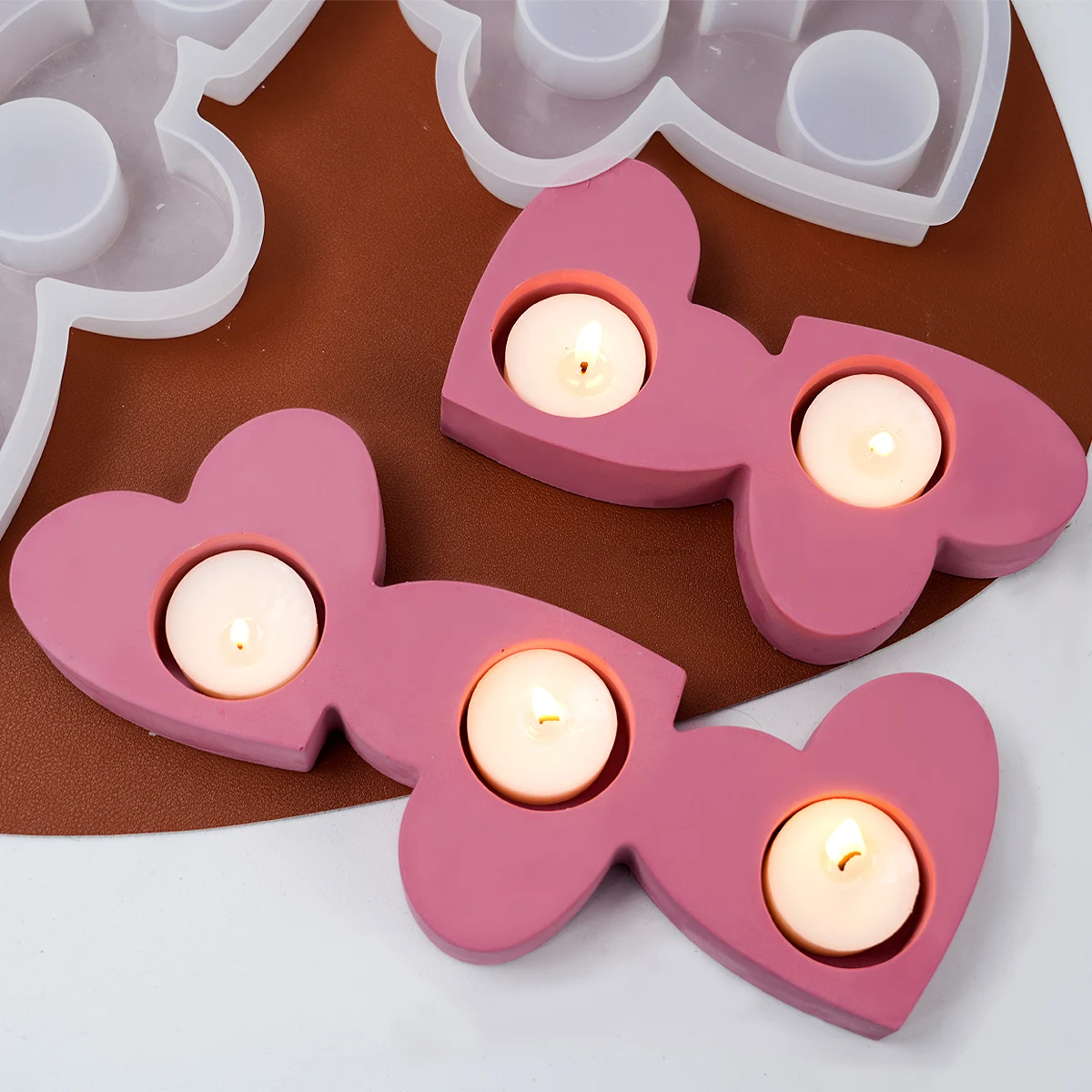 3 Hole Love Candle …