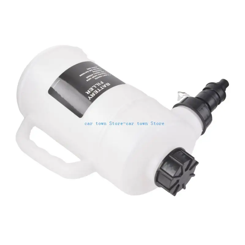 زجاجة حشو الماء المقطر المقاومة للتسرب من RXJE مع ميزة إيقاف التشغيل التلقائي، زجاجة عالمية لبطاريات السيارات 2 لتر #2