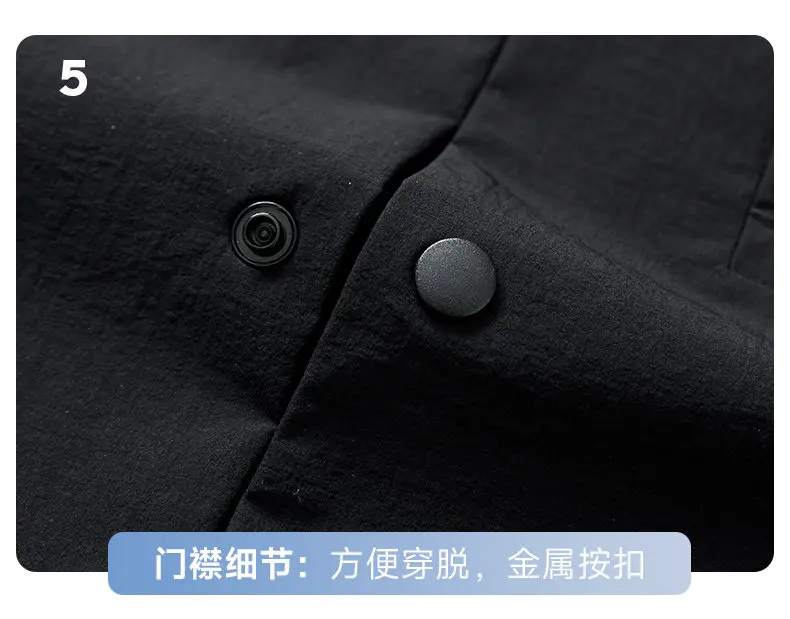 Neue 2026 Frühjahr/Sommer Nahtlose Sonnenschutzjacke Lässige Dünne Herrenjacke Business High-End Slim Fit Umlegekragen Oberbekleidung – Detail 19