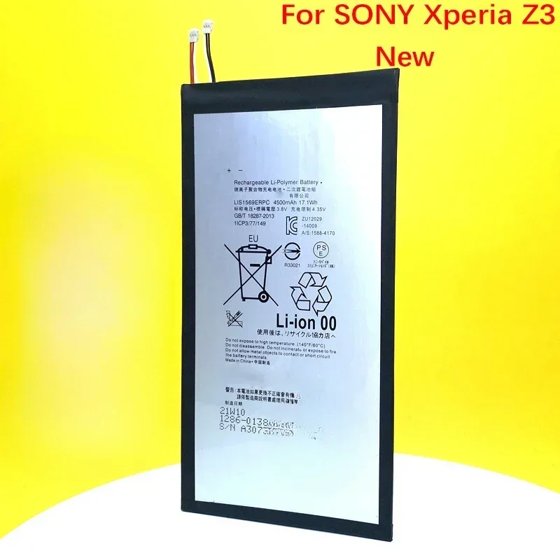4500mAh LIS1569ERPC For SONY Xperia Z3 Tablet Compact SGP621 SGP611 Phone Batteria