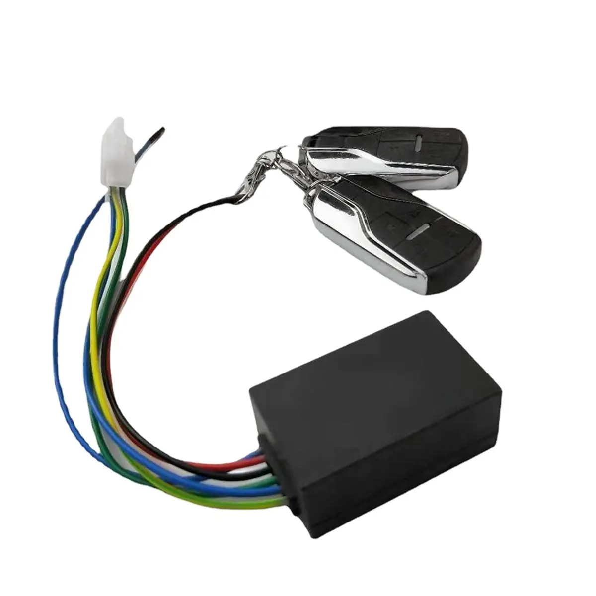 B21B 36-72V E-Bike Alarm System Two Remote Control Electric Bicycle Security Motorcycle Scooter Replacement Part