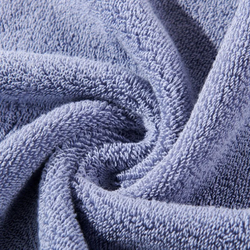 1/4/6PCS 34x74cm Cotton Face Hand Bath Towels Soft Absorbent Blue Face Hand Shower Towels for Bathroom Gift Home Towels Set