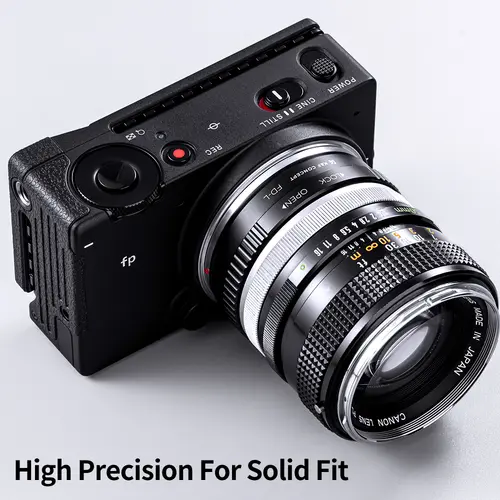 K&F CONCEPT FD-L High Precision Camera Lens Adapter Ring for Canon FD FL Lens to Leica Sigma Panasonic L Mount DSLR Camera Body - Image 4