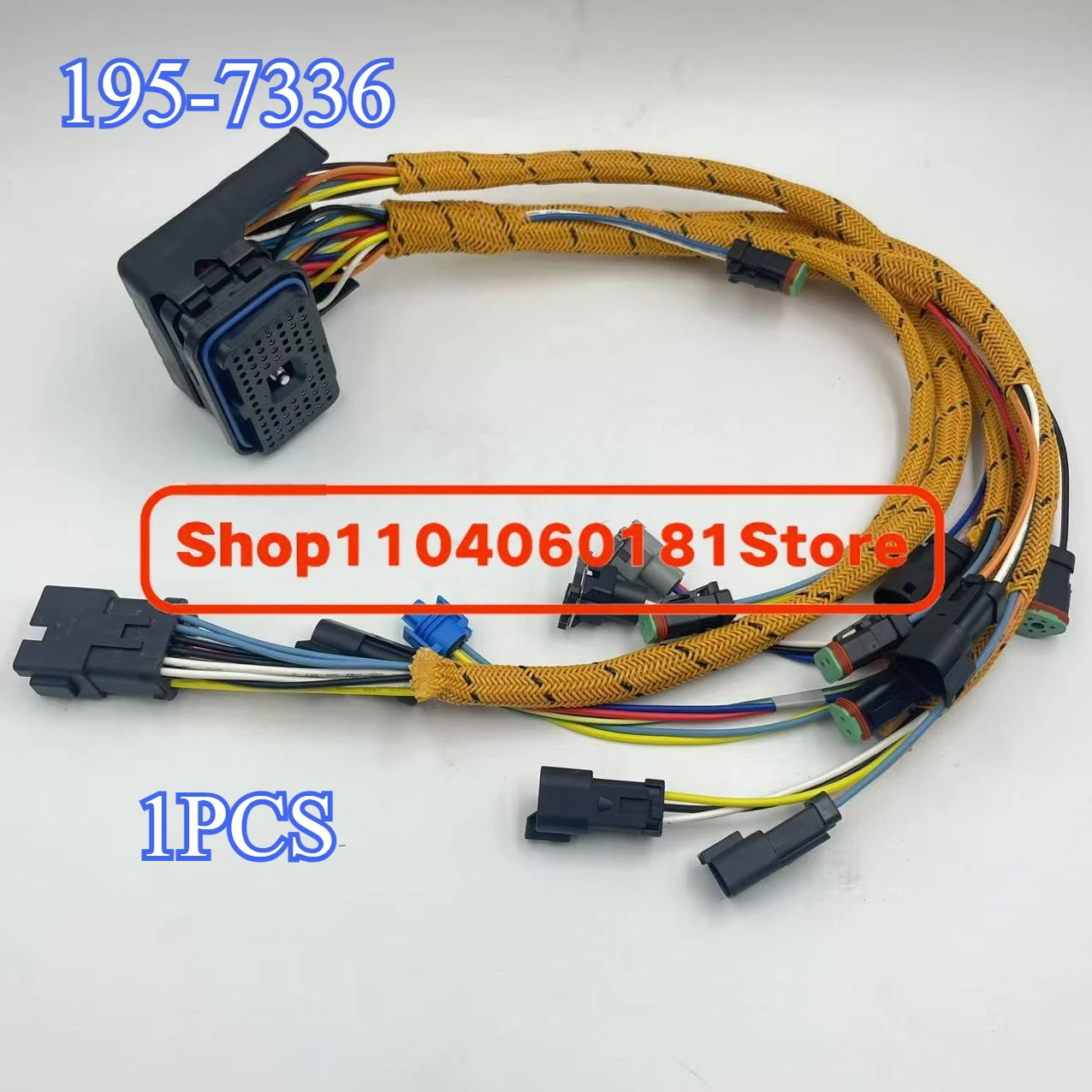 

195-7336 Excavator Parts 1957336 For 325C 3126B C-7 C7 C9 C-9 Engine Wiring Harness Cable Connector