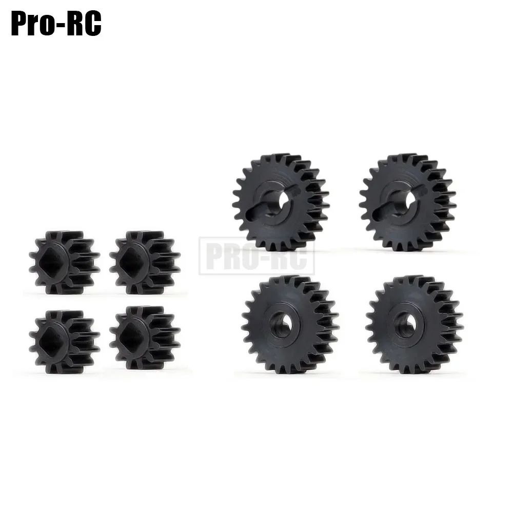 Steel Front & Rear Internal CVD Drive Shaft and Gear Set for 1/10 Axial SCX10 III AXI03007 Portal Axle RC Crawler Car Part