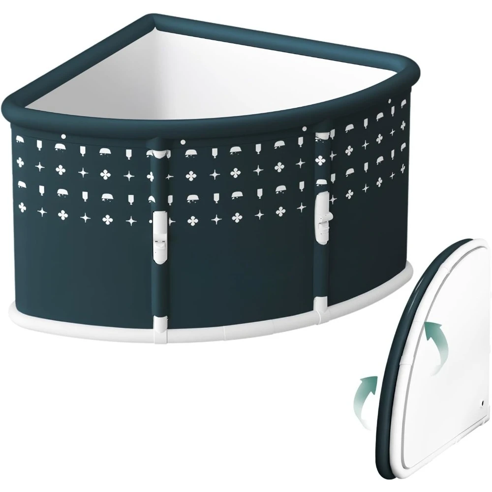 

Fan-Shaped Portable Foldable Bathtub for Adults Foldable Soaking Bathtub for Adults Freestanding Bathtubs, Soaking Bath Tub