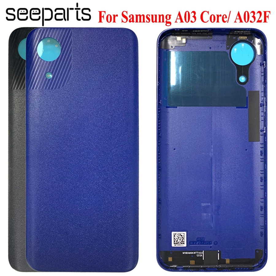 For Samsung Galaxy A03 Core Back Battery Cover Door Rear Housing Replacement Parts A03 Core A032F A032F/DS A032M Battery Cover