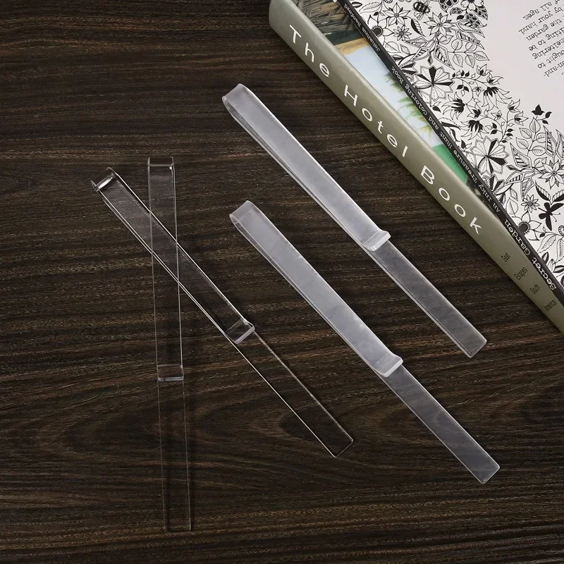 2Pcs Music Stand Clips,acrylic Transparent Music Score Clips, Guitar and Piano Score Clips Music Page Holder Clips