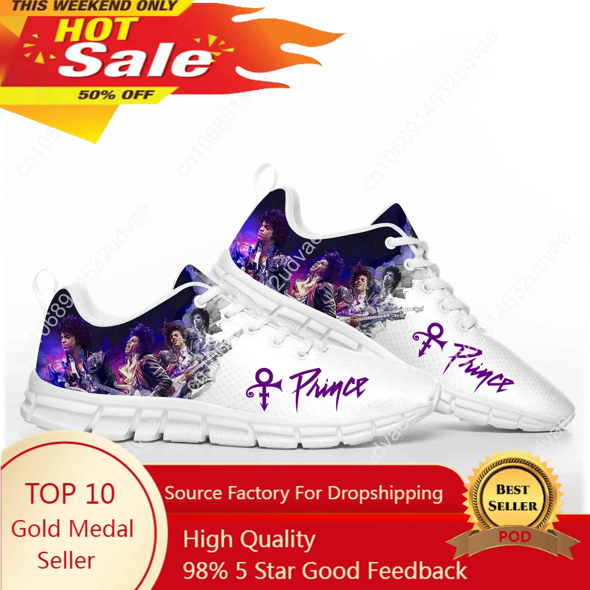 

Prince Rogers Nelson Purple Rain Sports Shoes Mens Women Teenager Kids Children Sneakers Casual Custom High Quality Couple Shoes