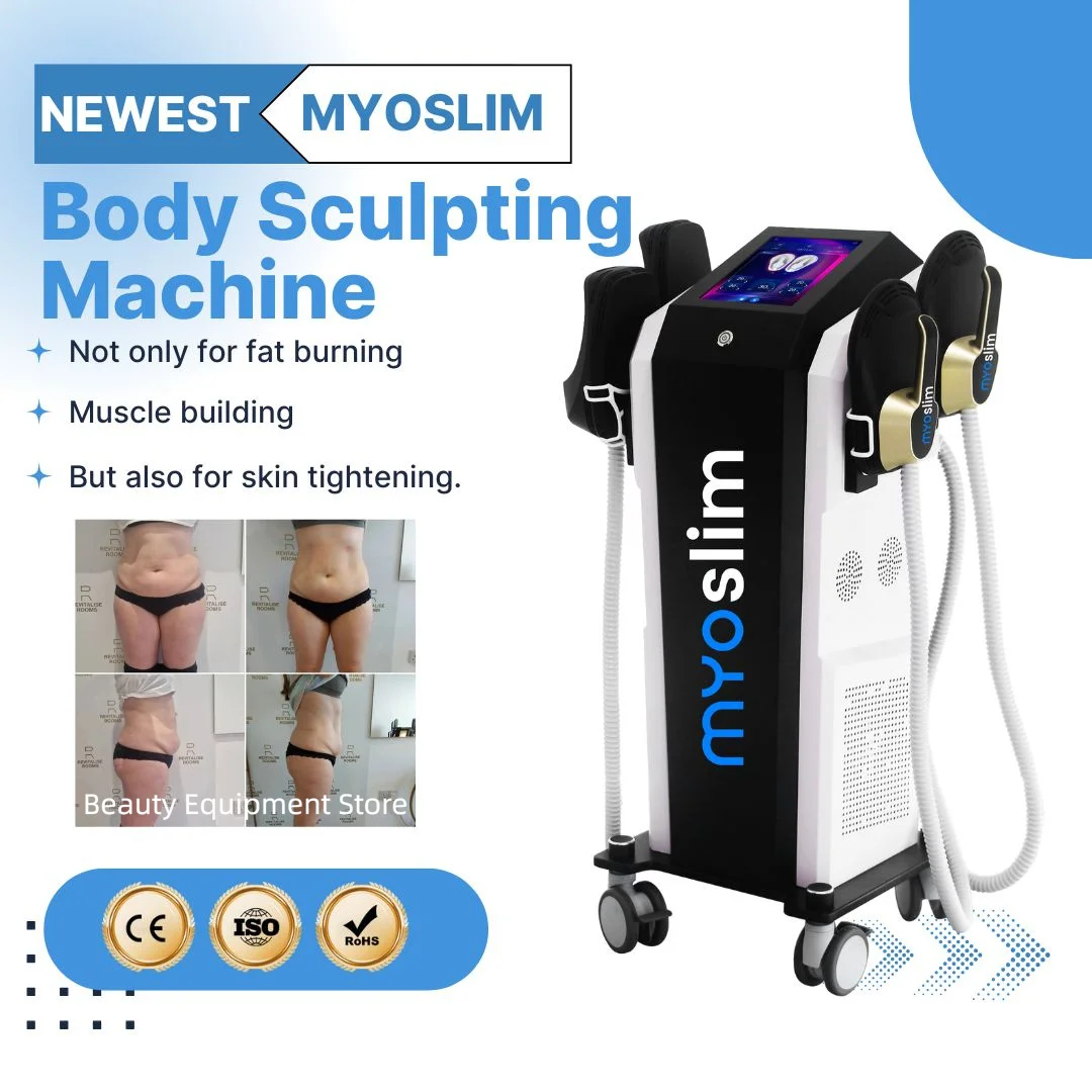 EMS New 15 Tesla 6500W Hi--Emt MYOslim Portable Muscle Slimming And Weight Loss Engraving Body Sculpting Machine Salon