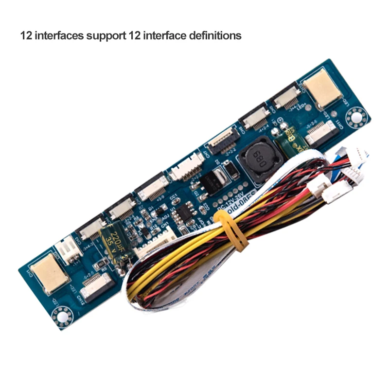 12 interface led constant current board universal boost board backlight constant current driver board Input 10-30V