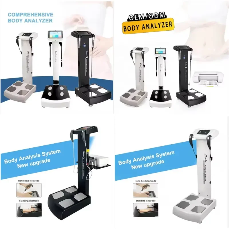 for Manufacturer 3D Body Composition Skin Analyzer AI LED Touch Screen iPad Control Full Body Segment Measurement Face