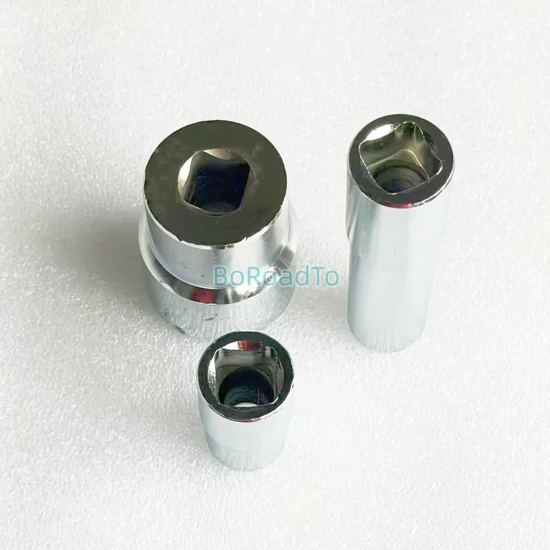 3PC 1/2 Triangular Multi-Toothed Socket and Tool Nuts for VE Bosch Fuse Board Injection Pump Diesel