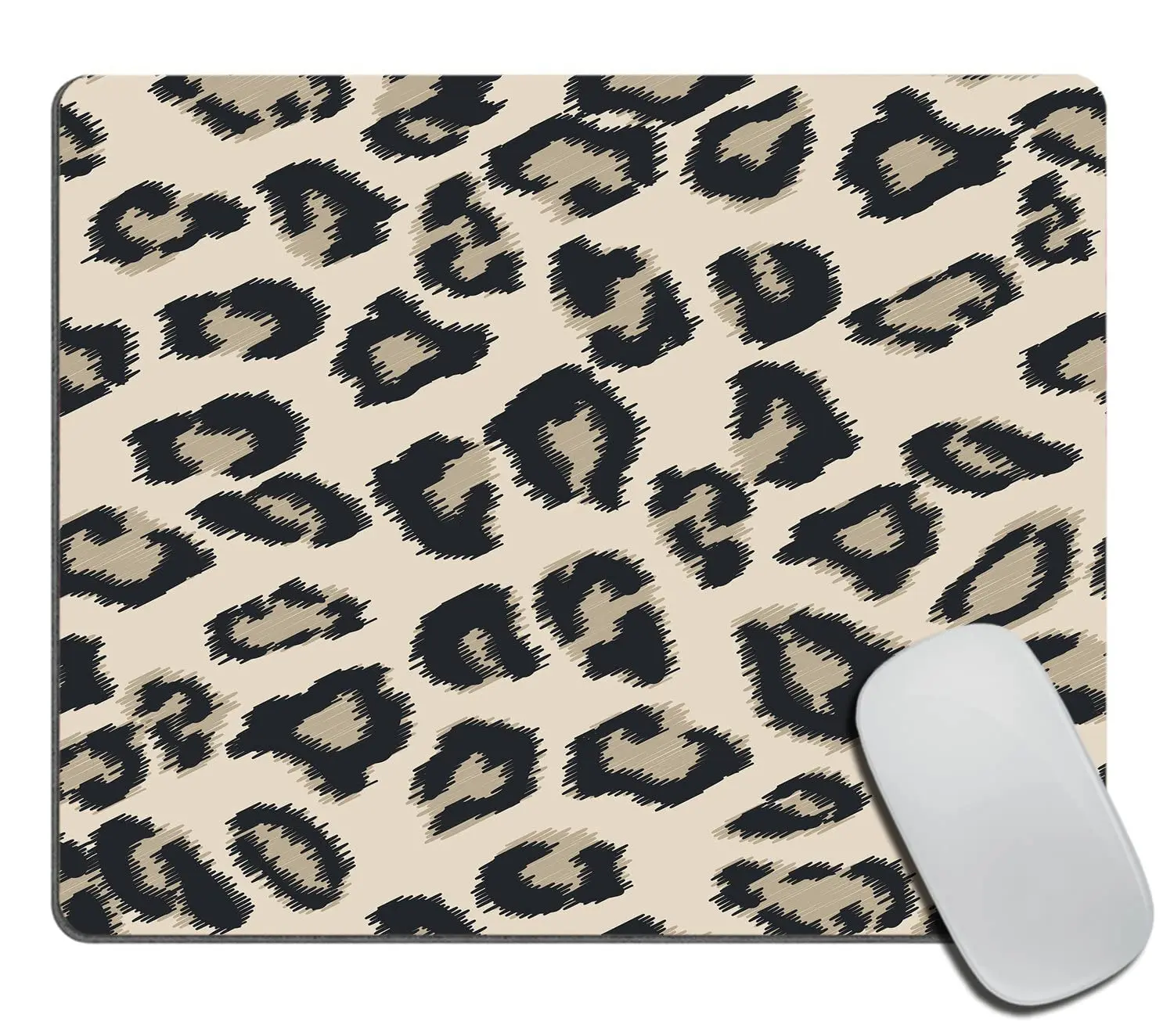 

Hot-Selling Beige Cheetah Mouse Pads Comfortable Gaming Mousepad Mouse Mat Keyboard Mats Desk Pad Mousepads 18x22cm