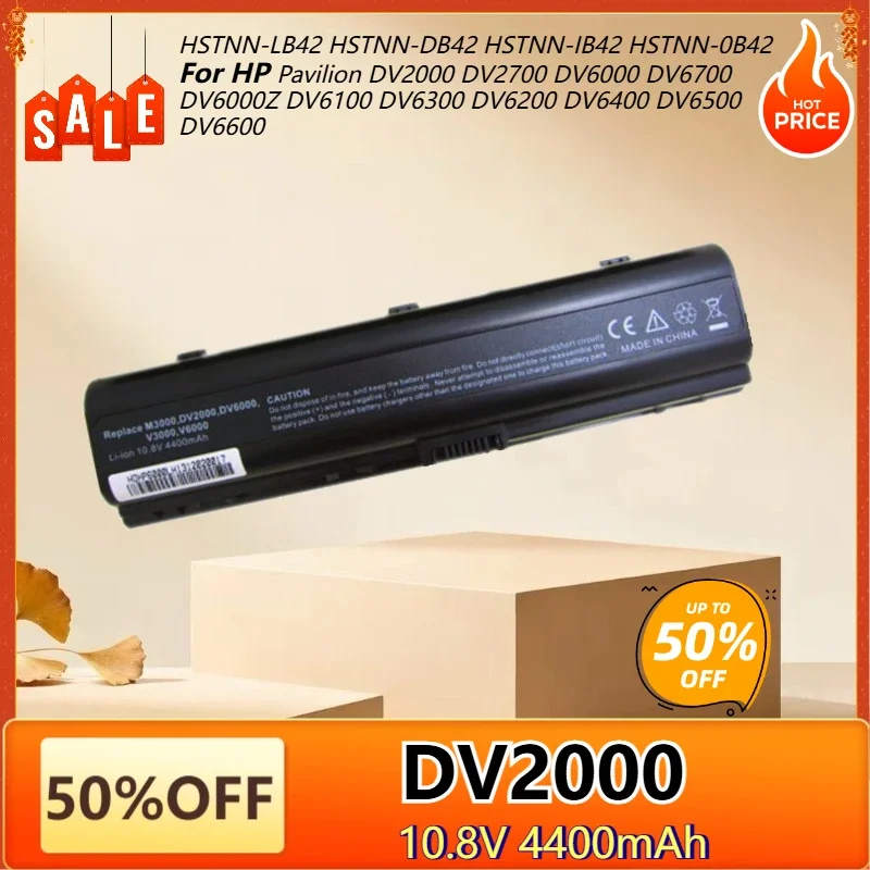 SWZY Laptop Battery for HP Pavilion DV2000 DV2700 DV2200 DV2500 DV6000 DV6100 DV6200 DV6300 DV6500 for Presario V3500 V3000 V310