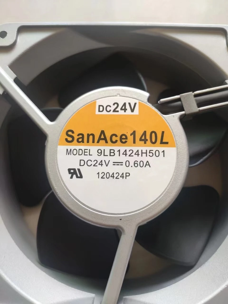 

FOR SANYO Fan 9LB1424H501 DC 24V 0.6A 14050 14CM 3 pin Aluminum frame fan