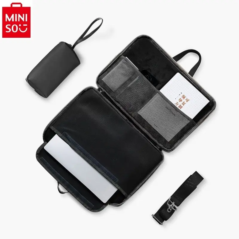 MINISO-PU bolsa feminina, bonito dos desenhos animados, hello kitty, pasta de armazenamento multifuncional, alta qualidade, novo, 2022