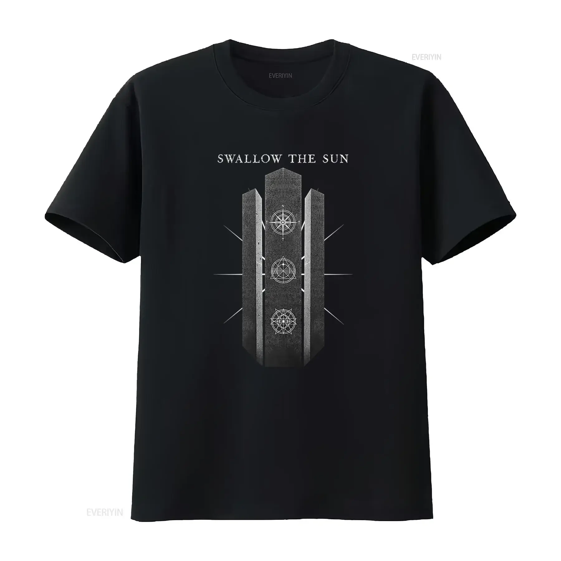 Swallow The Sun Songs From North T Shirt Gothic Symbol Design Unique Rock Band Merch Perfect for Music Lovers vintage Washed