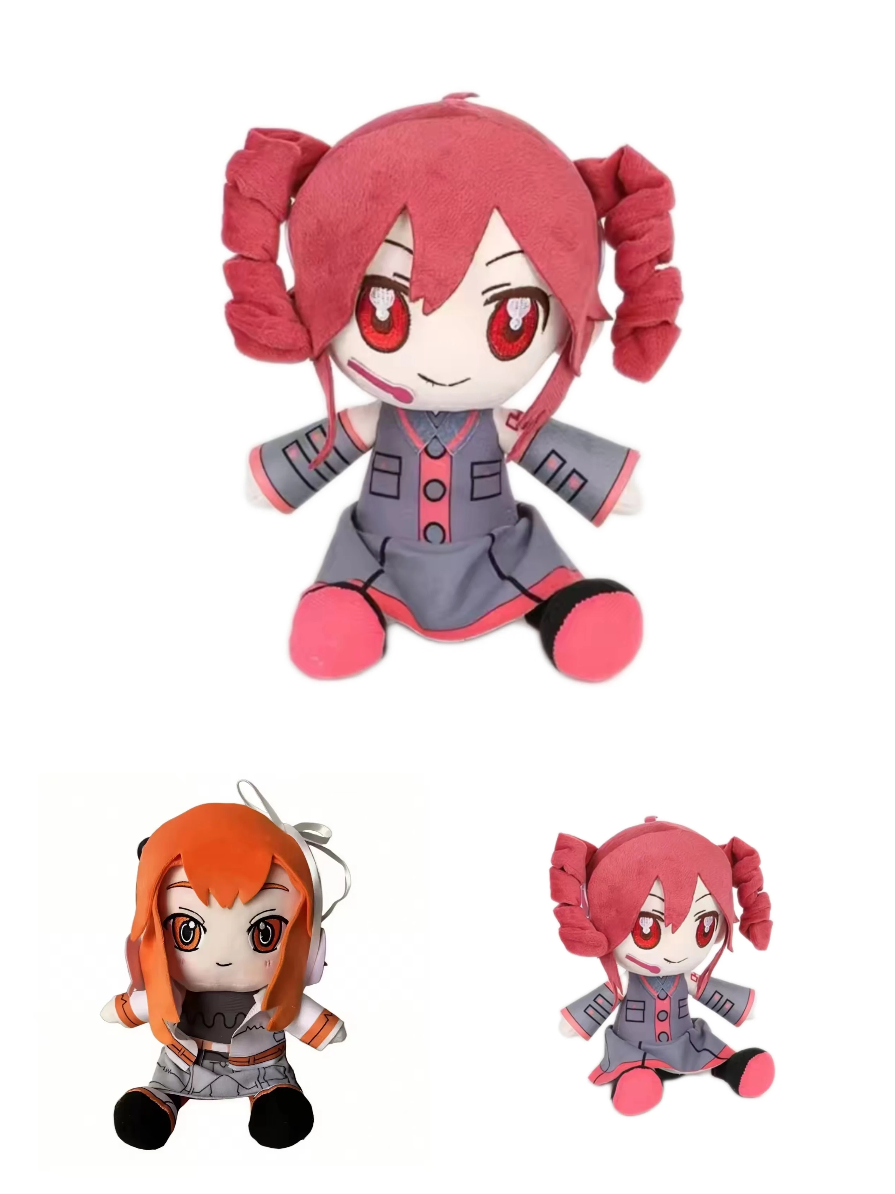 

Плюшевая подушка-игрушка Касаэ Тето (Аниме-персонаж, Vtuber, Кавайи) для декора дома, для детей и взрослых