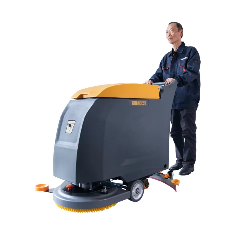 

Chancee M50 Cleaning Machine Portable Electric Commercial Walk Behind Floor Scrubber Machine