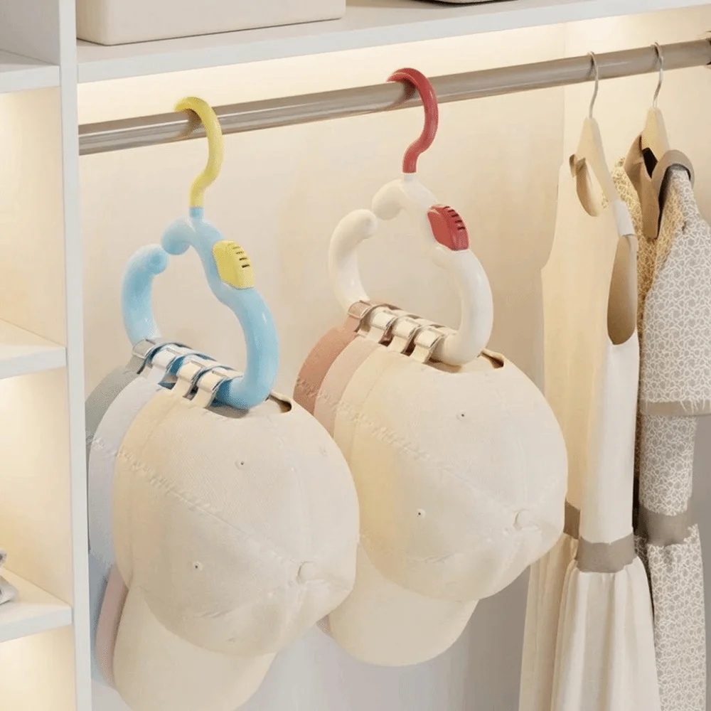 2PCS Multi-functional Dopamine Aroma Cloud Hook Plastic Colorful Scarf Tie Hanger Hanging Anti Slip Bag Hanging Rack Bedroom