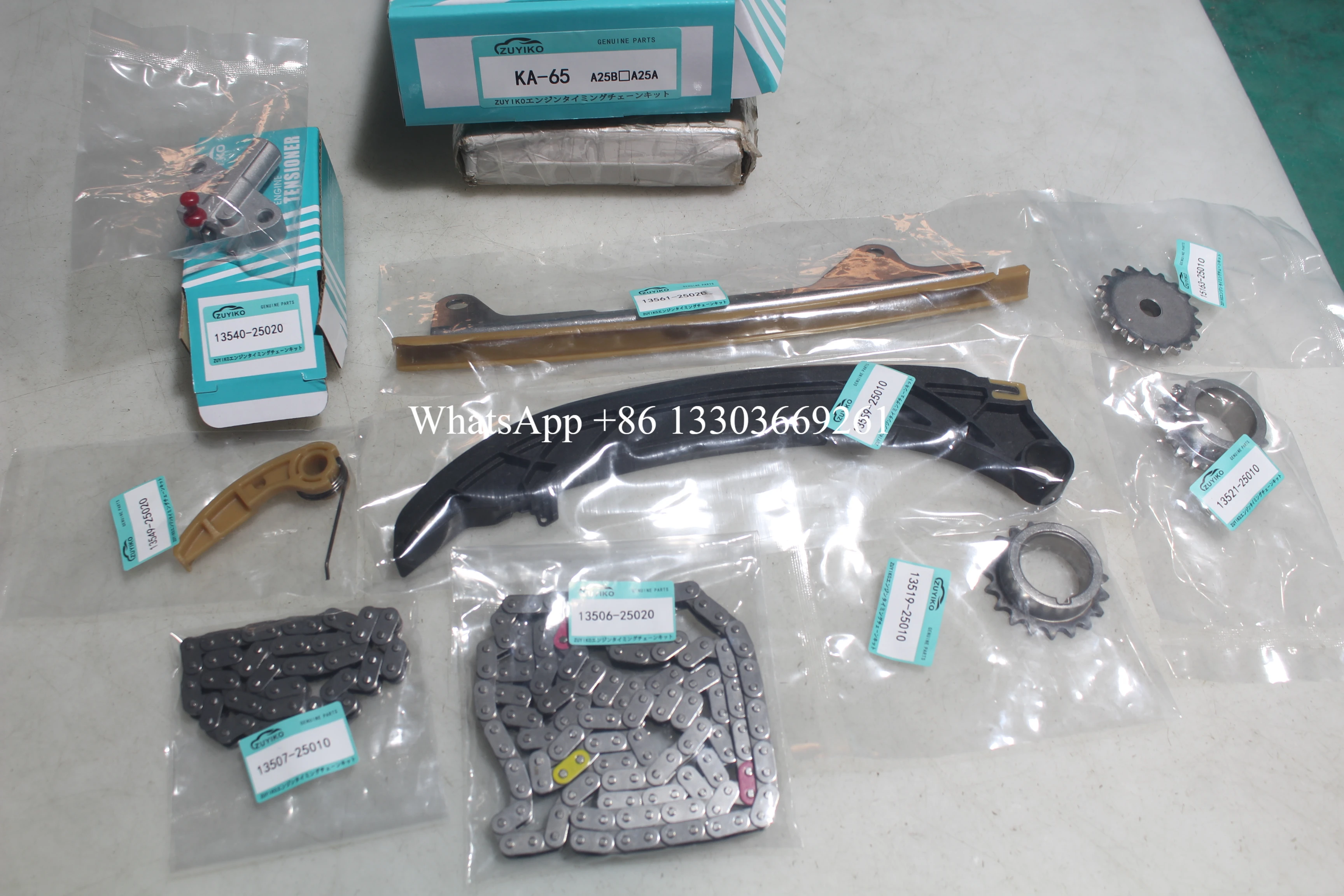 

A25B A25A TIMING CHAIN KIT FOR TOYOTA a25b a25a engine timing chain set 13506-25020 KA-65