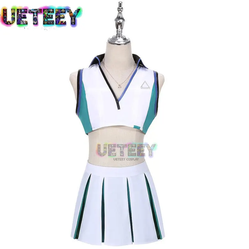 

UETEEY COS Azur Lane USS Bremerton косплей теннисный костюм на Хэллоуин индивидуальный размер