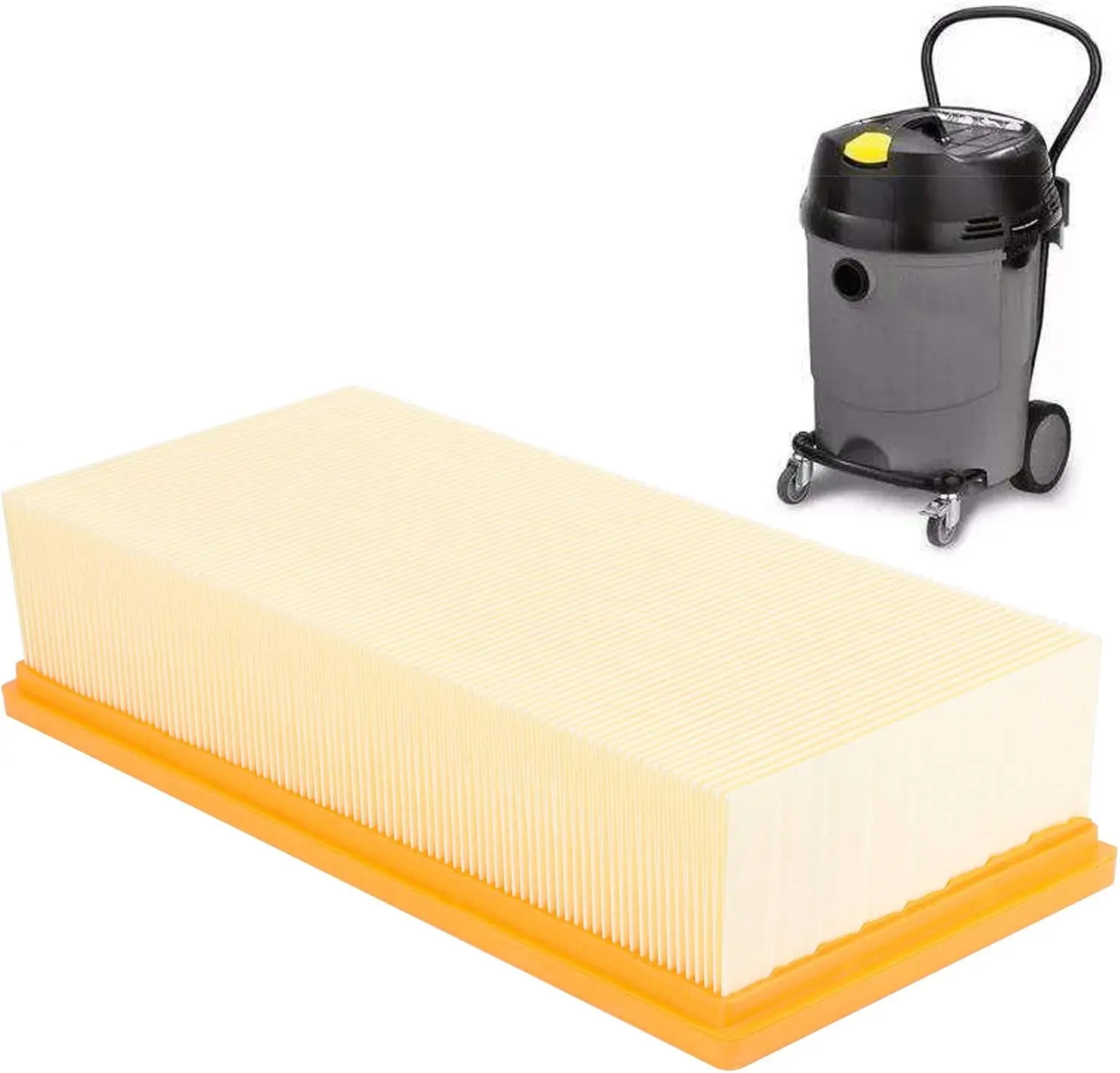 Сменный фильтр NT65 Hepa для пылесоса Karcher, фильтр NT65/2 Ap NT75/1 NT75/2 Ap 6.904-364.0 NT 55/2, детали
